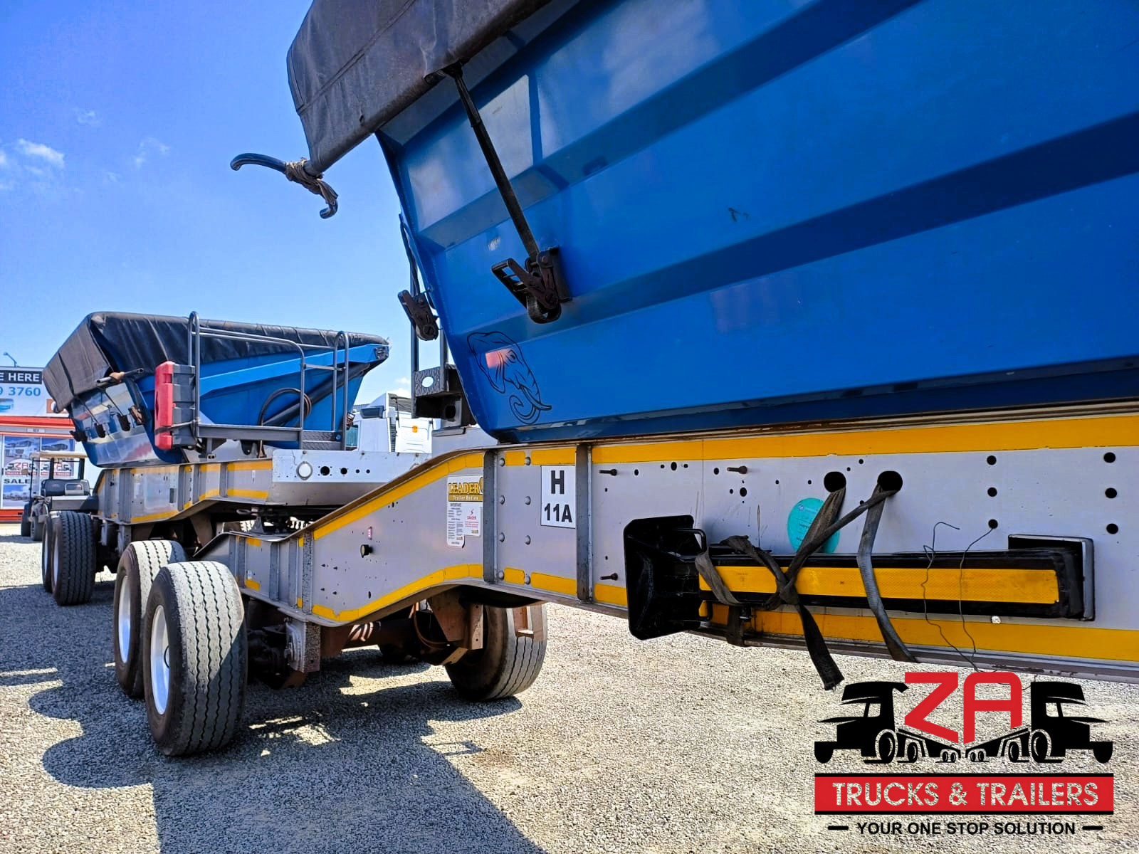 2023 LEADER 20 CUBE SIDE TIPPER TRAILER #53343